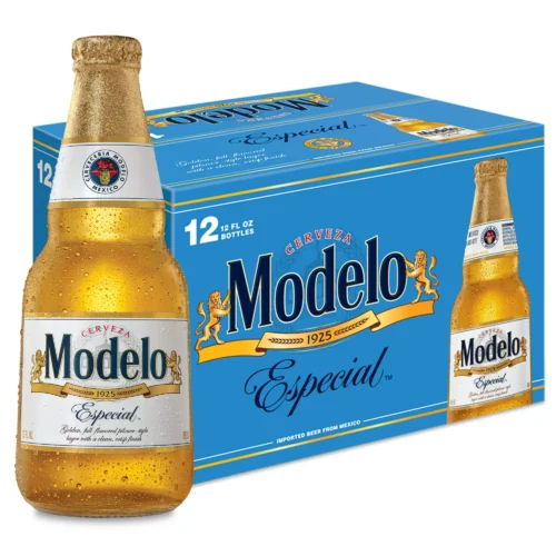 Modelo Especial Beer, 12 Pack, 12 fl oz Glass Bottles, 4.4% ABV
