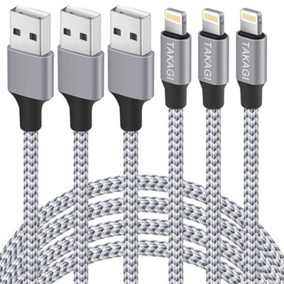 iPhone Charger 3Pack 3FT Lightening Cable