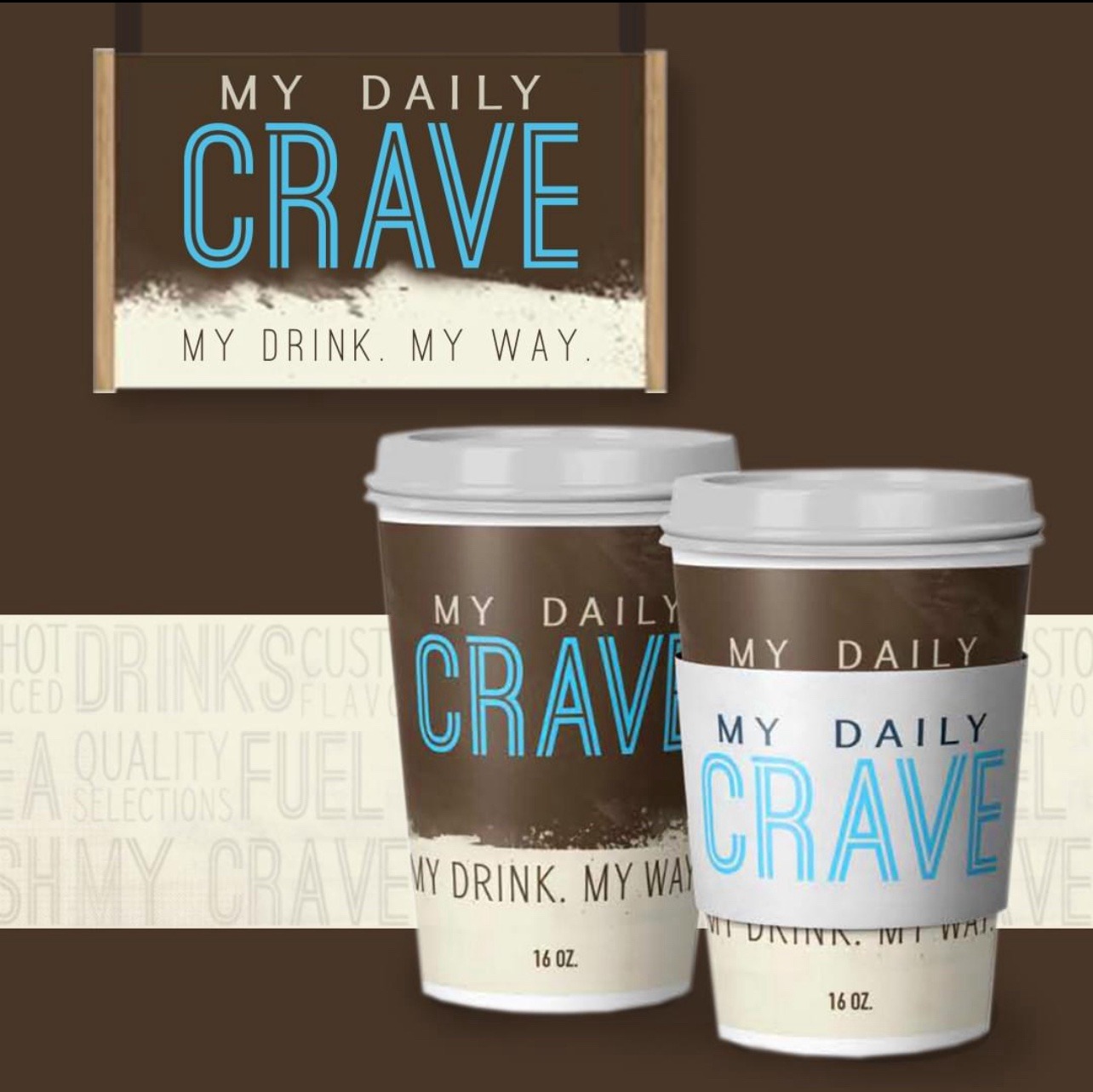 Hot Coffee or Cappuccino Cup 12 oz