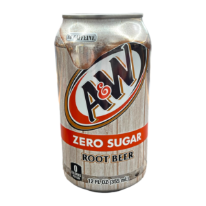 A&W Root Beer Diet Zero Sugar 20oz Bottle