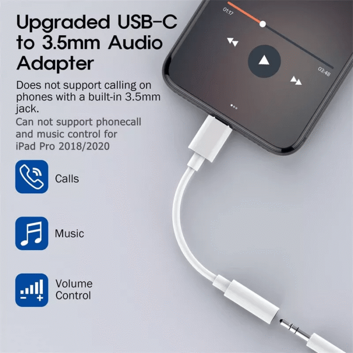 TYPE-C TO 3.5MM - 3 TYPE-C TO 3.5MM - 3