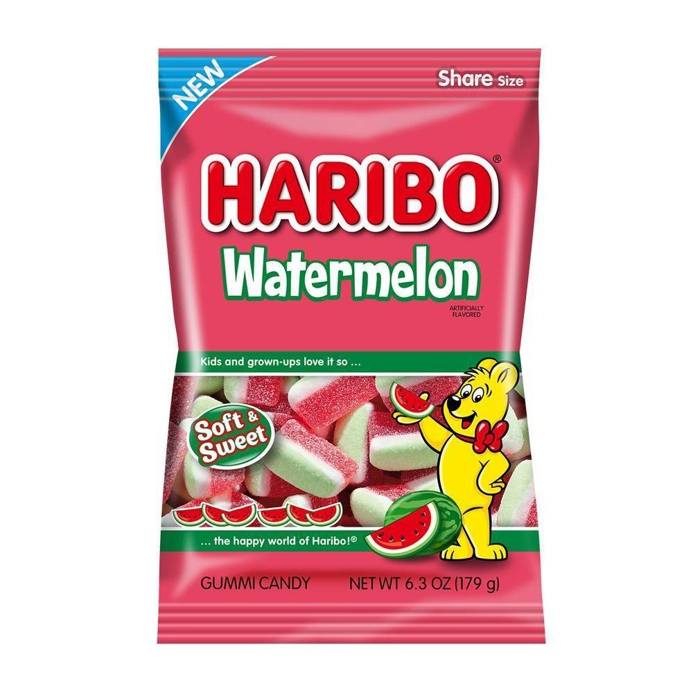 Haribo Watermelon Gummi Candy - Share Size