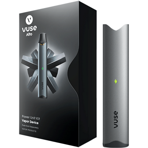 Vuse Alto Vapor Device, Power Unit Kit, Black