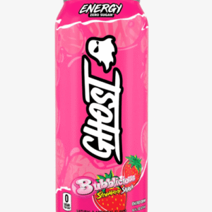 GHOST ENERGY x BUBBLICIOUS "STRAWBERRY SPLASH"