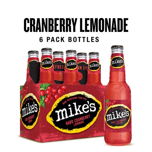Mike's Beer Malt Beverage Premium Hard Cranberry Lemonade