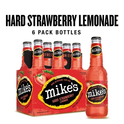 Mike's Malt Beverage Premium Hard Strawberry Lemonade