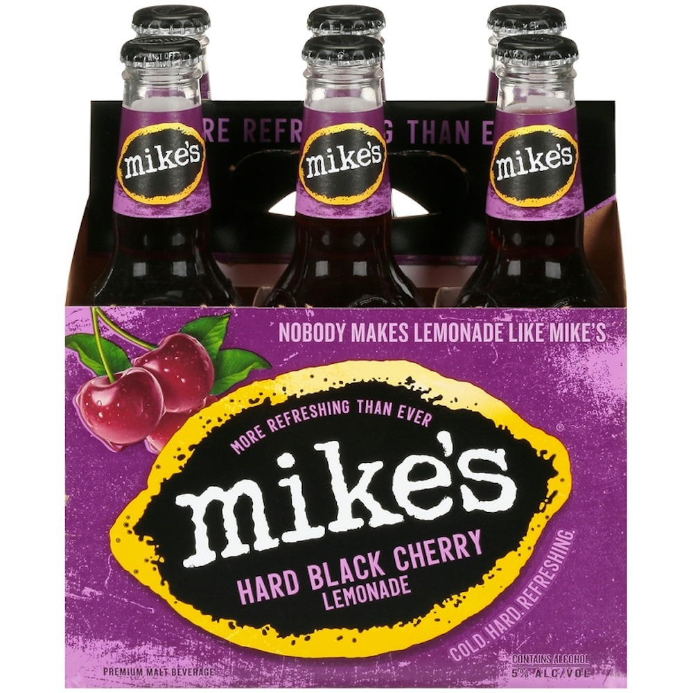 Mike's Premium Malt Beverage Hard Black Cherry Lemonade Beer