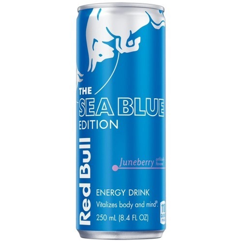 Red Bull Sugarfree Sea Blue Edition Energy Drink 8.4 Oz