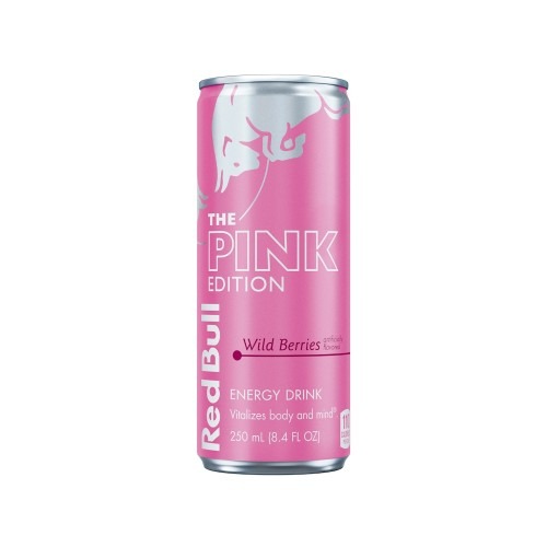 Red Bull The Pink Edition Wild Berries Energy Drink 8.4 Fl Oz