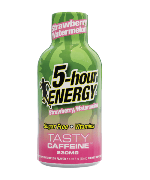 Strawberry Watermelon Flavor Extra Strength 5-Hour Energy Shots Strawberry Watermelon Flavor Extra Strength 5-Hour Energy Shots