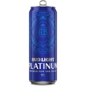 Bud Light Platinum Beer 25 Fl Oz Can