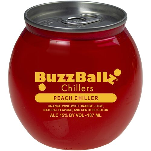 BuzzBallz Peach Chiller Chillers 187 Ml