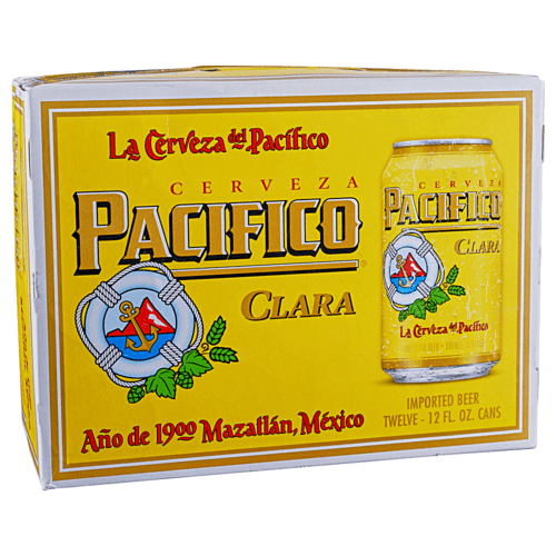 Pacifico Mexican Lager Import Beer 12 Pk Cans