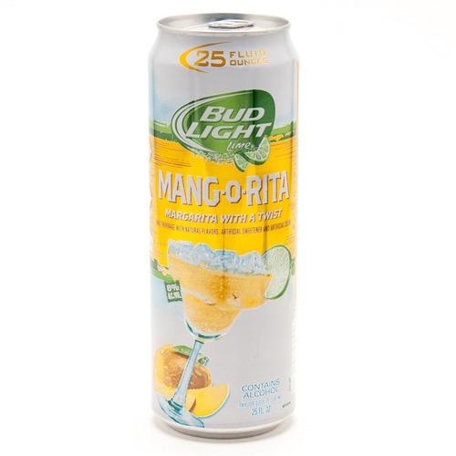 Ritas Bud Light Lime Mang-O-Rita - Single Can 25.00 Fl Oz