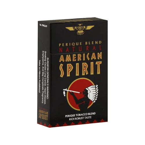 American spirit cigarettes black perique box pack