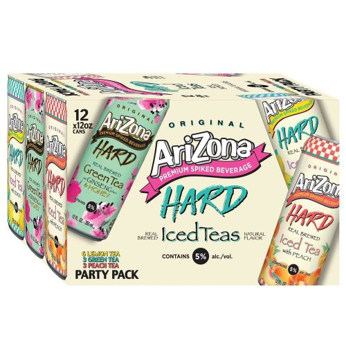 Arizona hard tea party pack 12pk 12oz can