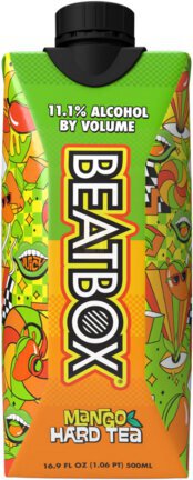 Beat box mango hard tea 16 9oz
