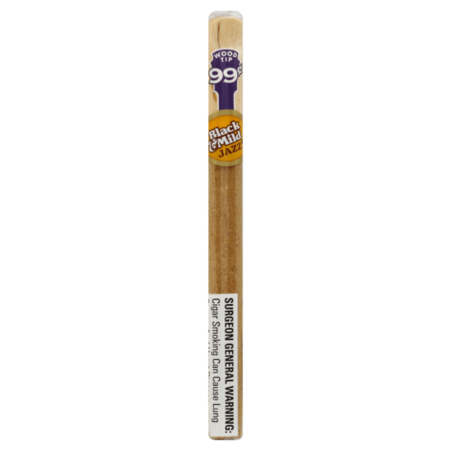 Black mild cigar jazz wood tip