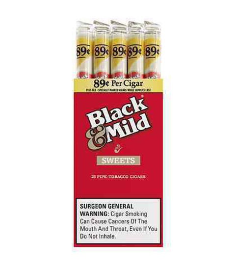 Black mild cigar sweets wood tip Black mild cigar sweets wood tip