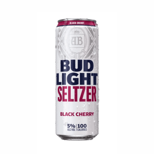 Bud light seltzer flavor burst black cherry 25 fl oz single can