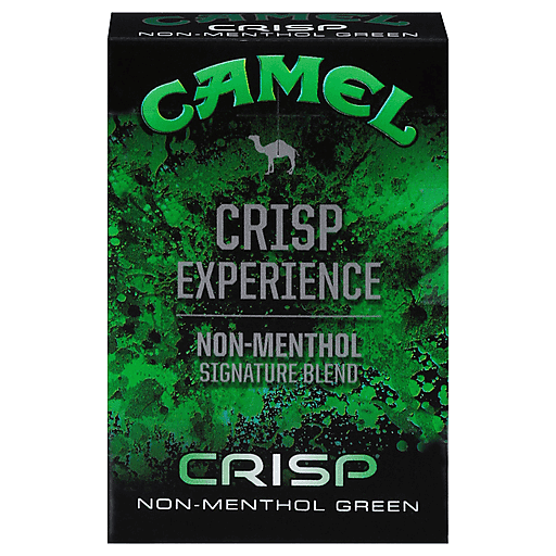 Camel crisp non menthol signature blend cigarettes