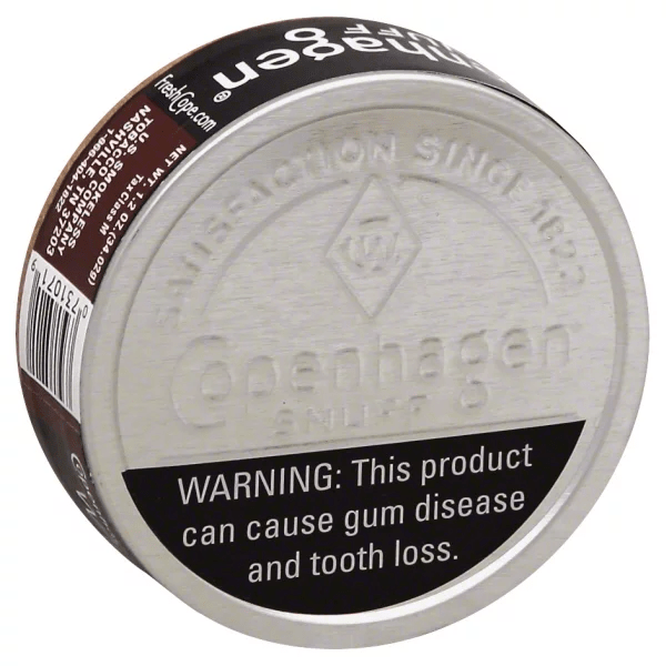 Copenhagen fine cut snuff