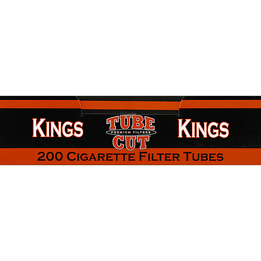 Gambler tube cut cigarette filter tubes kings