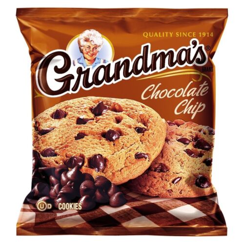 Grandmas s chocolate chip cookies 2 875 oz bag