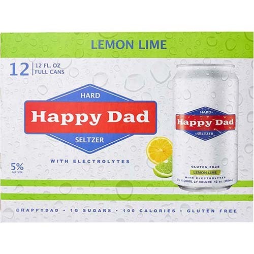 Happy dad seltzer grape
