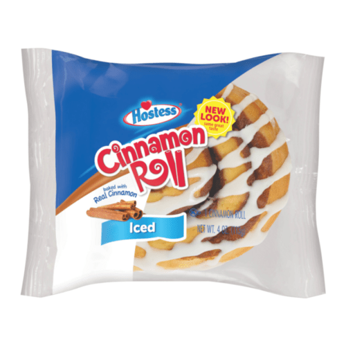 Hostess iced cinnamon roll single serve