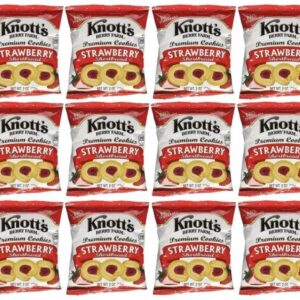 Knotts berry farm shortbread cookies strawberry