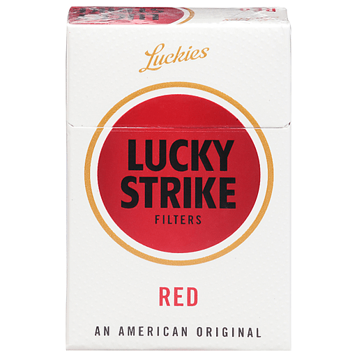 Lucky strike cigarettes red filters