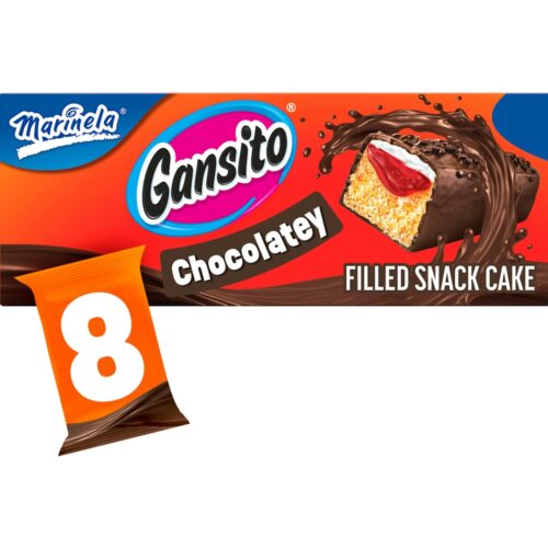 Marinela gansito box filled snack cakes 8 count 14 08 oz