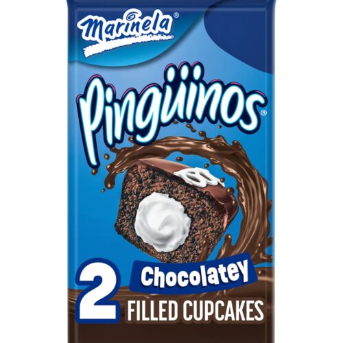 Marinela pinguinos chocolate creme filled cupcakes 2 82 oz