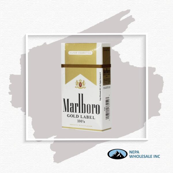 Marl gold label