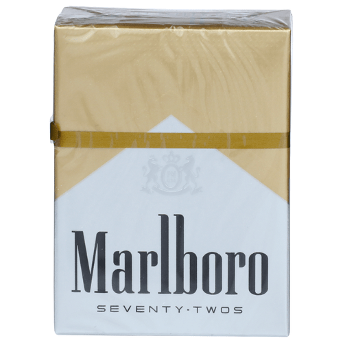 Marlboro cigarettes filter gold pack 72s