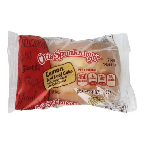 Otis spunkmeyer loaf lemon cake