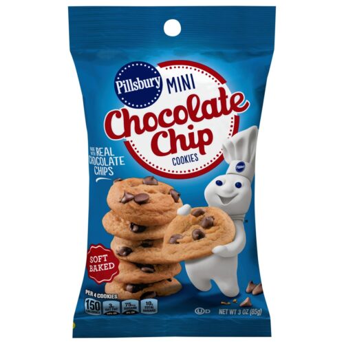 Pillsbury mini chocolate chip cookies soft baked