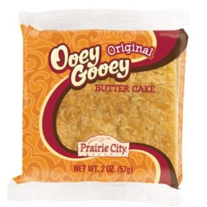 Prairie city bakery 2 oz original ooey gooey butter cake