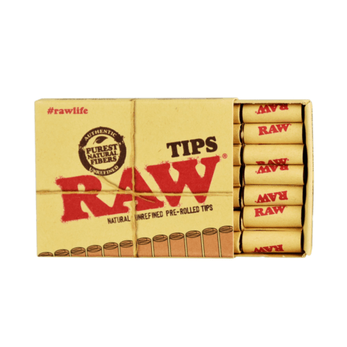 Raw pre rolled tips 21ct
