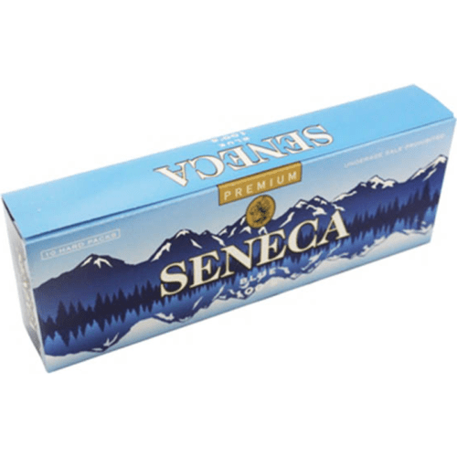 Seneca blue 100s carton