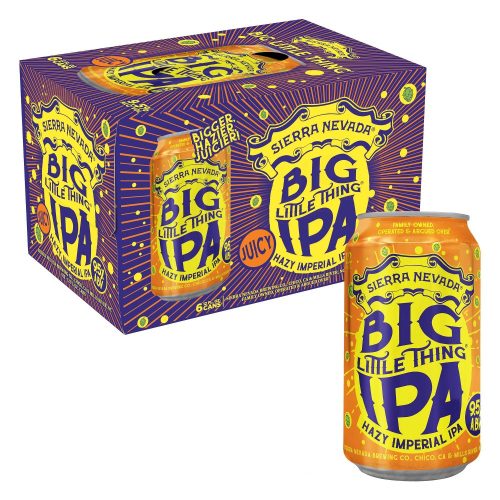 Sierra nevada big little thing imperial ipa craft beer 6 pack 12 oz cans