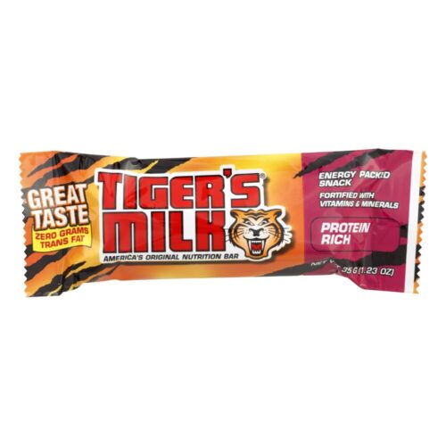 Tigers milk protein rich nutrition bar 1 23 oz 24 bars
