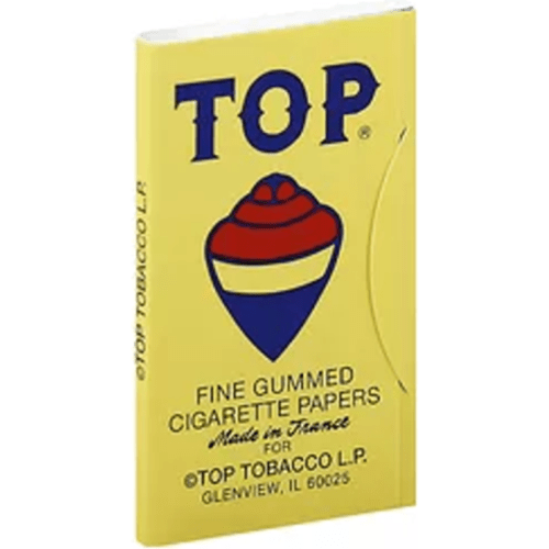Top cigarette papers fine gummed