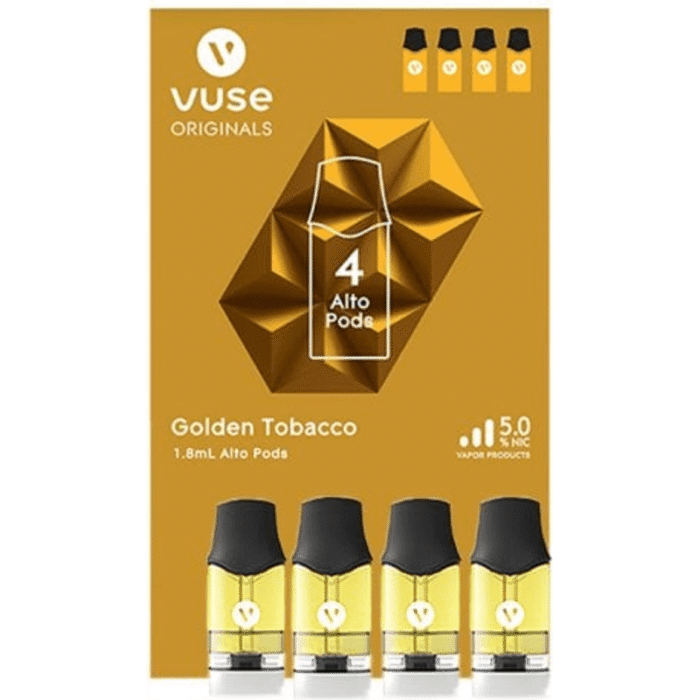 Vuse originals 5 0 nic golden tobacco alto pods Vuse originals 5 0 nic golden tobacco alto pods