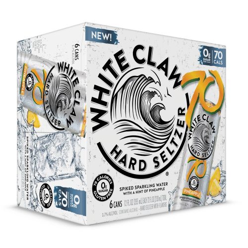 White claw hard seltzer 70 pineapple
