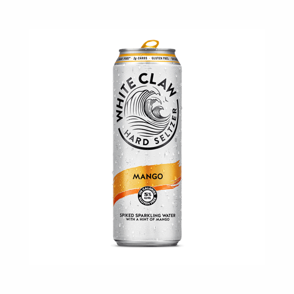 White claw hard seltzer mango 19 2 fl oz can 5 abv