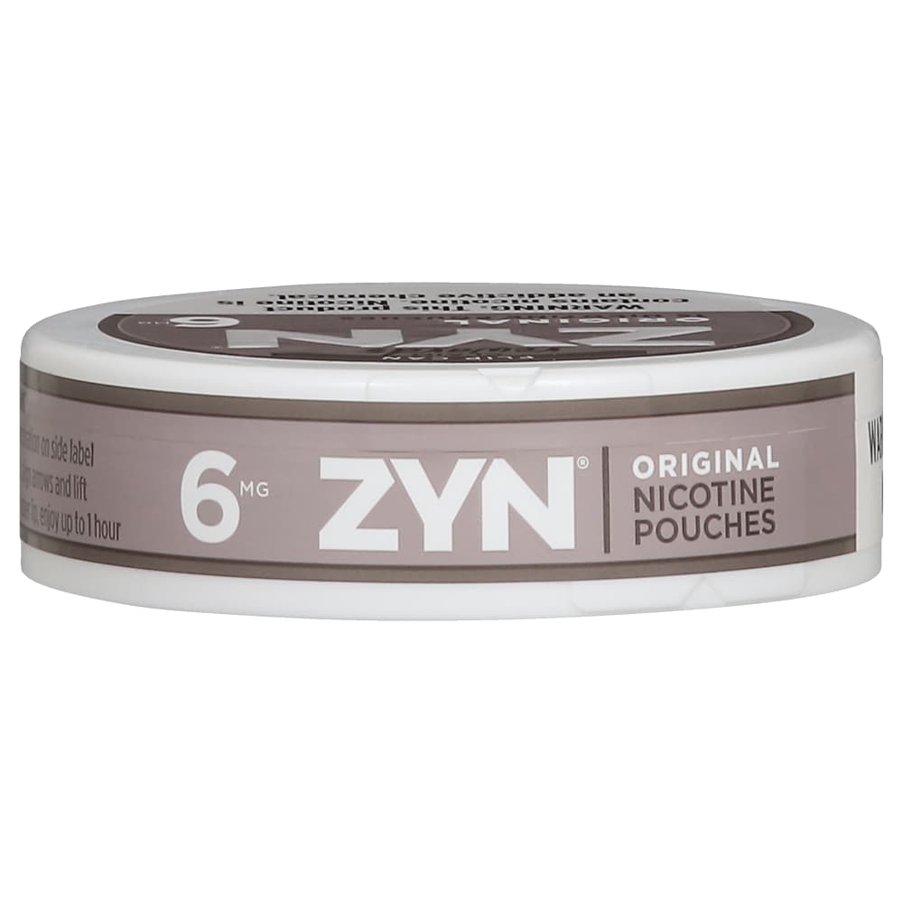 Zyn 6mg original nicotine pouches
