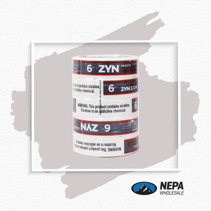 Zyn nicotine pouches smooth