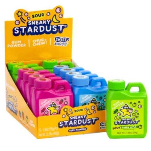 Kidsmania Sour Sneaky Stardust Gum Powder